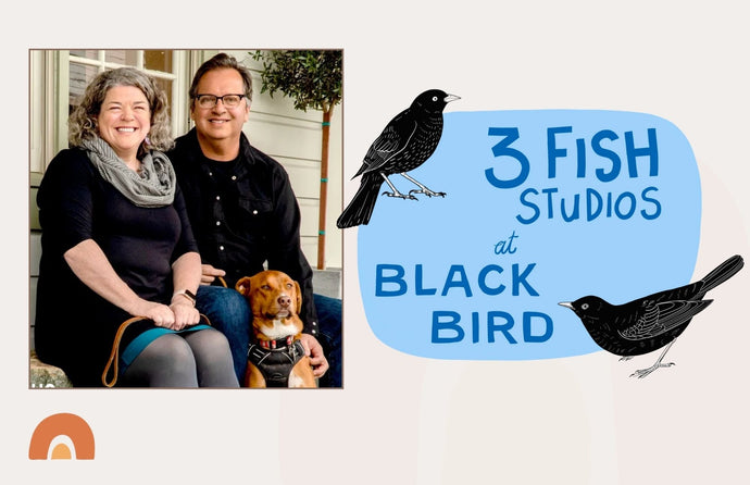 December 2024: '3 Fish Studios at Black Bird' with Eric Rewitzer and Annie Galvin